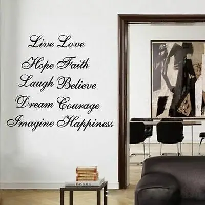 

Stair Riser Stickers Ten Inspiration Words Wall Quotes Vinyl Decals Home Decor Letter Living Room Badroom Stairs Wall Sticker