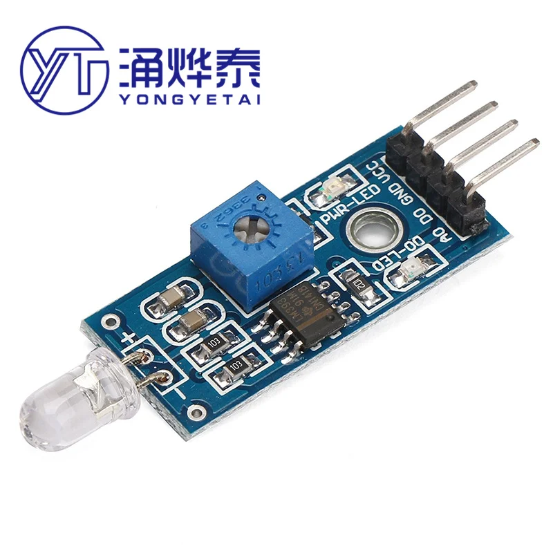 

4-pin photodiode module Photosensitive module Light detection Brightness detection free shipping New Hot sale