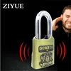 Free Shipping Waterproof Intelligent Alarm PadLock Anti-theft Pry Proof for Warehouse  Shop Motorcycle Lock and Outside Door ► Photo 1/6