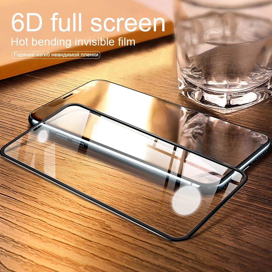 

Tempered glass For iPhone XS Max X 7 8 6 6S Plus 9H Screen protector Flim Cover Protective Glass for iPhone X XS Max XR 7 8 6 6s