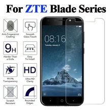 Для ZTE Blade A520 стекла v7 светом lite v7lite a6 v6 v 7 v8 a510 a601 и v-образным вырезом, 7, 6, 8, стеклянная прозрачная защитная пленка для экрана закаленное защитное стекло