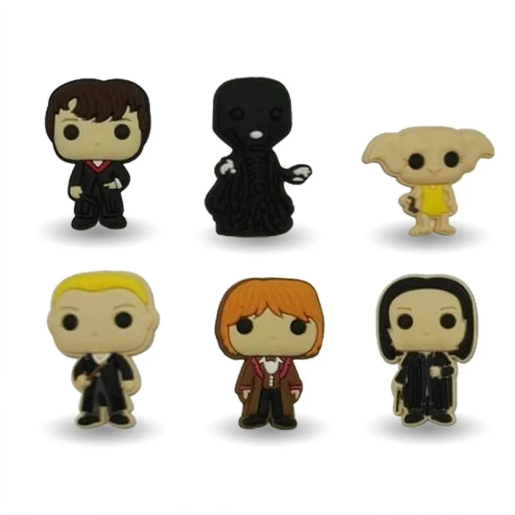 

11pcs Wizard Kids Brooch Pin Badge Draco Malfoy Ginny Ron Dobby Hermione Albus Film Party Gift Kids Fans Christmas