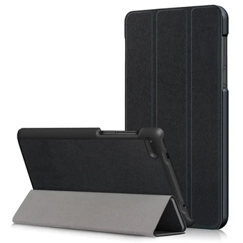 

Magnetic PU Case for Lenovo Tab 7 Essential TB-7304F TB-7304I TB-7304X Smart Cover for Lenovo Tab4 Tab 4 7 Essential+Film+Pen