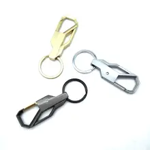 Стиль мужской креативный сплав металлический брелок автомобильный брелок кольцо подарок цвет/черный золотой серебряный