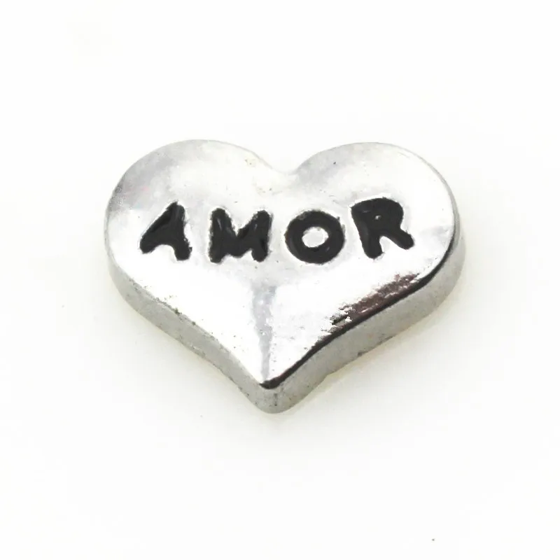 amor floating charms