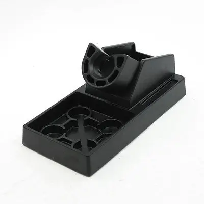 Benchtop Metal Soldering Iron Stand Holder Black w Sponge