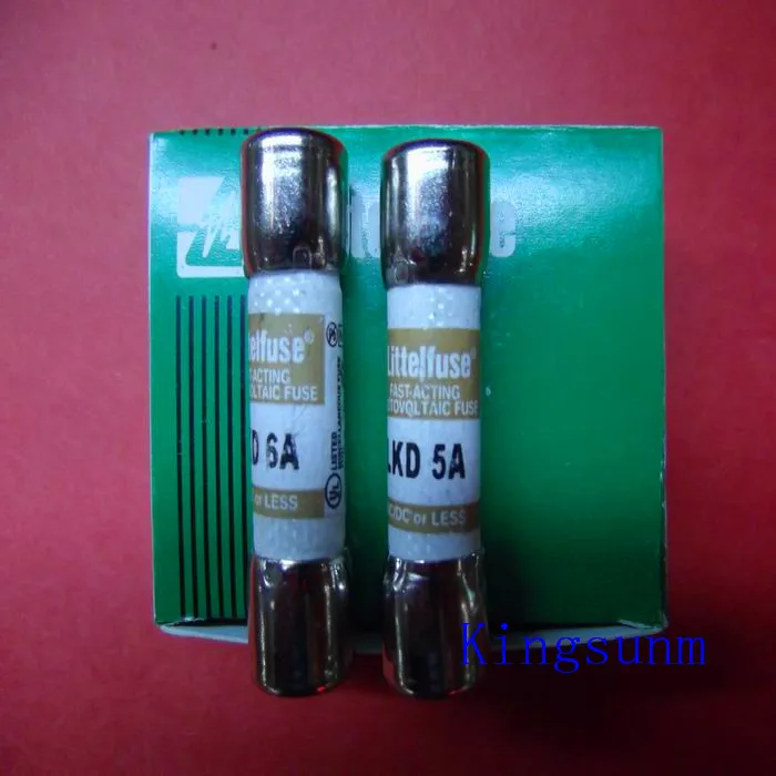 

Free shipping 10pcs KLKD 5 new genuine American Littelfuse fuse / fuse 10*38 5A