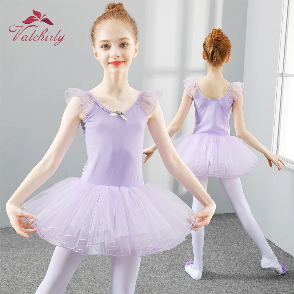Vestido de baile de Ballet para niñas, tutú de LICRA de algodón, de Ballet, leotardo de gimnasia para niños, hermoso regalo de Navidad - AliExpress Novedad y uso especial