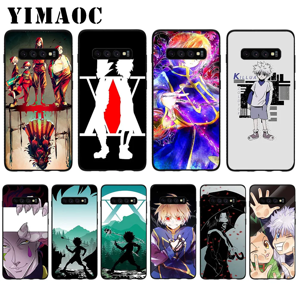 

YIMAOC Hunter X Hunter Anime Soft Case for Samsung Galaxy S10 Plus S10e S6 S7 Edge S8 S9 Plus J6 M10 M20 M30