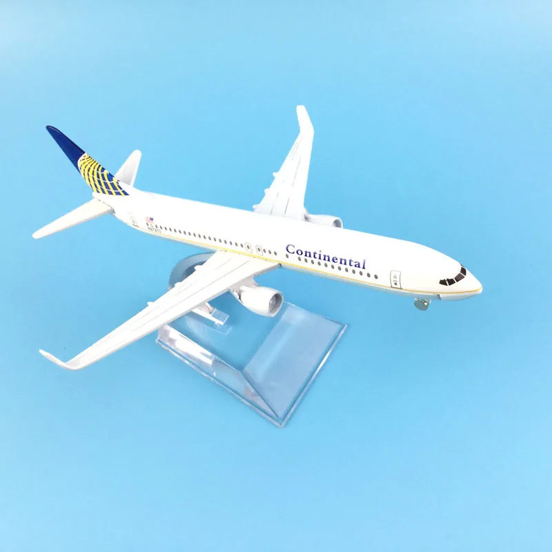 1:400 16 см пассажирский самолет Boeing B737-800 N27213 континентальные авиалинии сплав Airbus Juguetes игрушка Коллекционная модель самолета