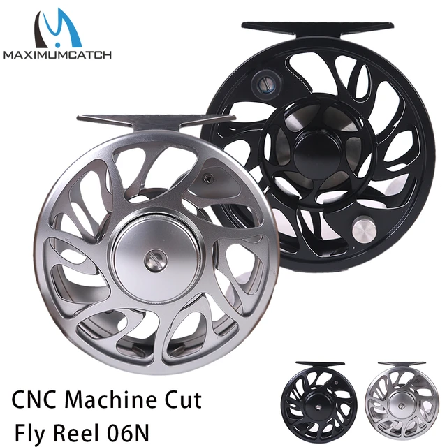 Maximumcatch AVIDPRO 3-9wt Lightweight Hardened Fly Fishing Reel Physical  CNC Machined 6061T6 Aluminum Robust Fly Reel
