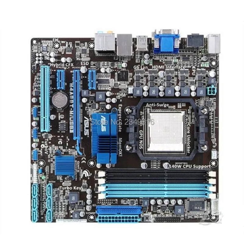 Для Asus M4A88T-M/USB3 настольная материнская плата 880 розетка AM3 DDR3 оригинальная б/у материнская плата