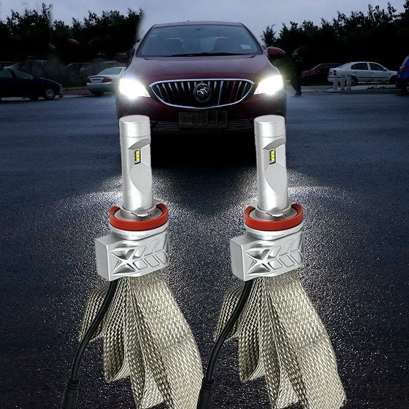 Fits Kia Sportage MK3 27w Super White Xenon HID Front Fog Light Bulbs Pair