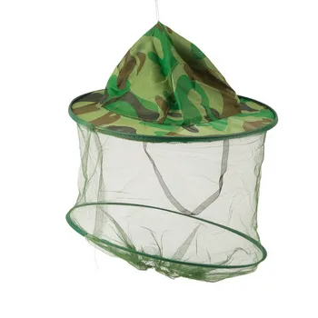 

Insect Bee Mosquito Resistance Bug Net Mesh Head Face Protector Cap for outdoor hunting camping