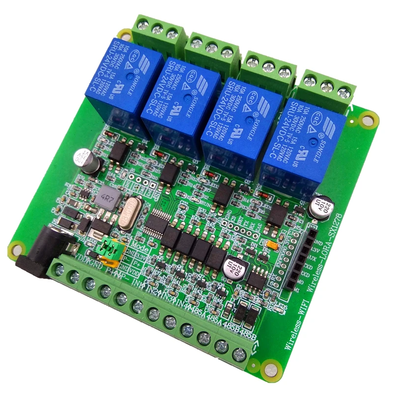 Modbus RTU в 4 х направлениях реле 12 V/24 V питания WI FI LORA 3 км/8 км|Реле| |