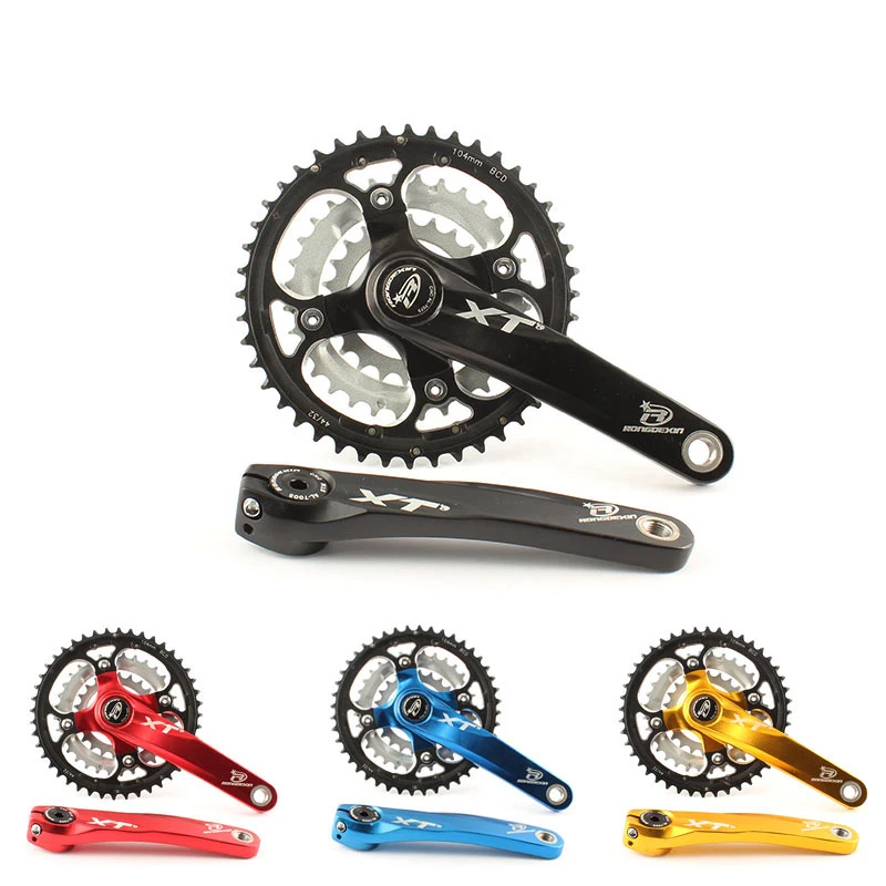 Mountain bike 27 speed 9 speed crankset chainring crankset hollow bike