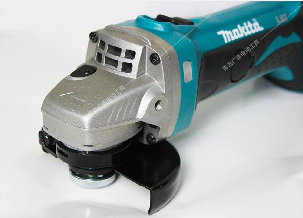 Япония Makita DGA402 зарядки угловая шлифовальная машина 18V 100 мм(") Металл полируя машина для резки 10000 об/мин DGA404