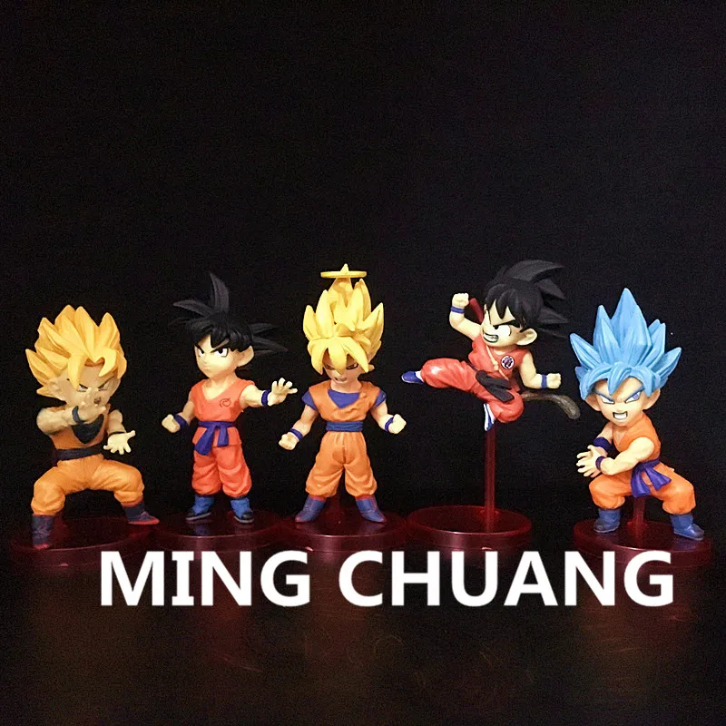 

Q Posket DRAGON BALLZ Dragon Ball Saiyan Son Goku Trunks PVC 8-13CM Action Figure Collectible Model Toy With Retail Box J227