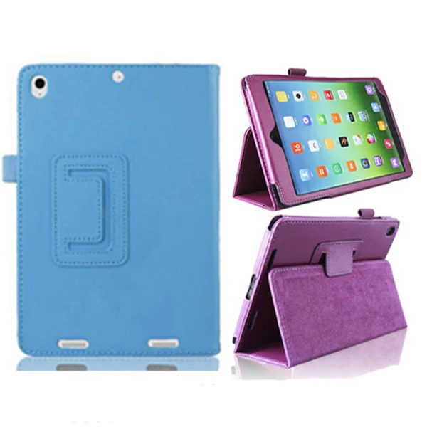 Новый роскошный 2-складной держатель Folio Stand кожаный чехол защитный для Xiaomi Mipad Mi Pad