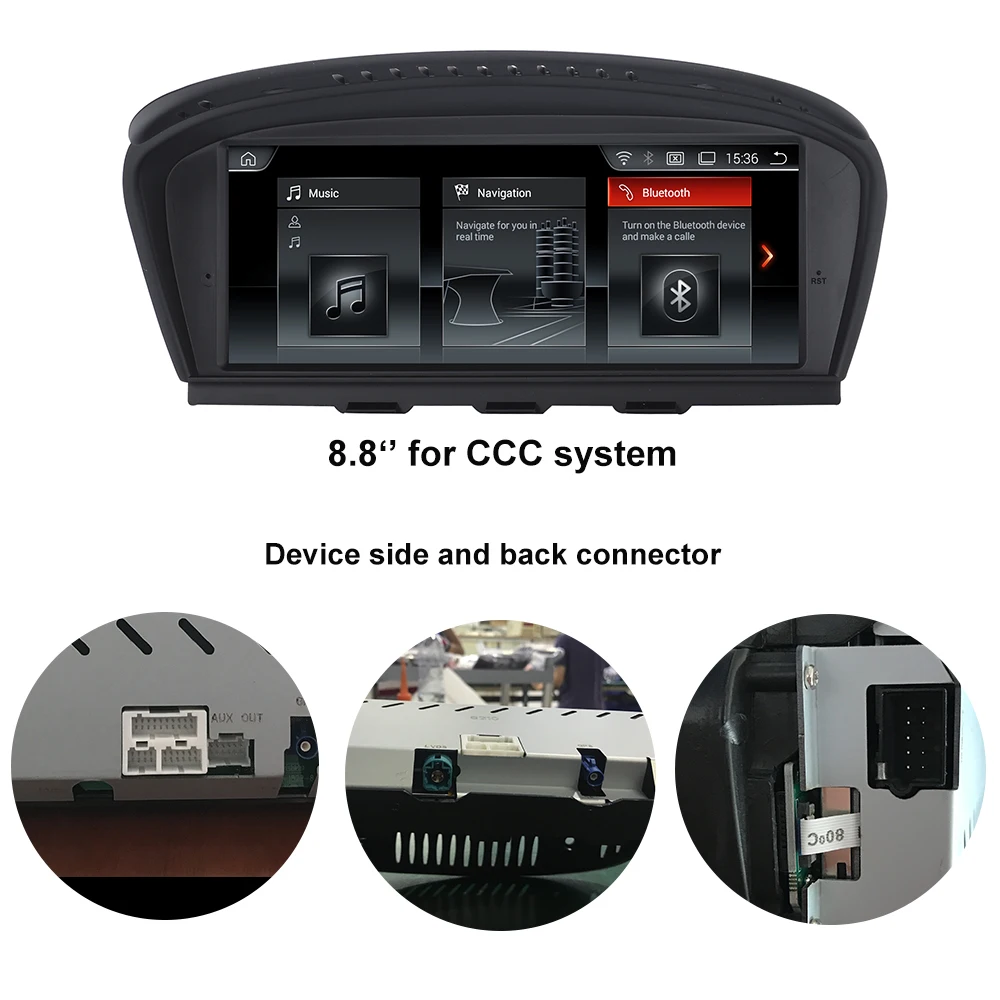 Best Android 8.110.25" all in one touch IPS Car Radio GPS for BMW 5 series  E60 F10 F11  G30 CIC CCC NBT EVO Car Multimedia Player 1