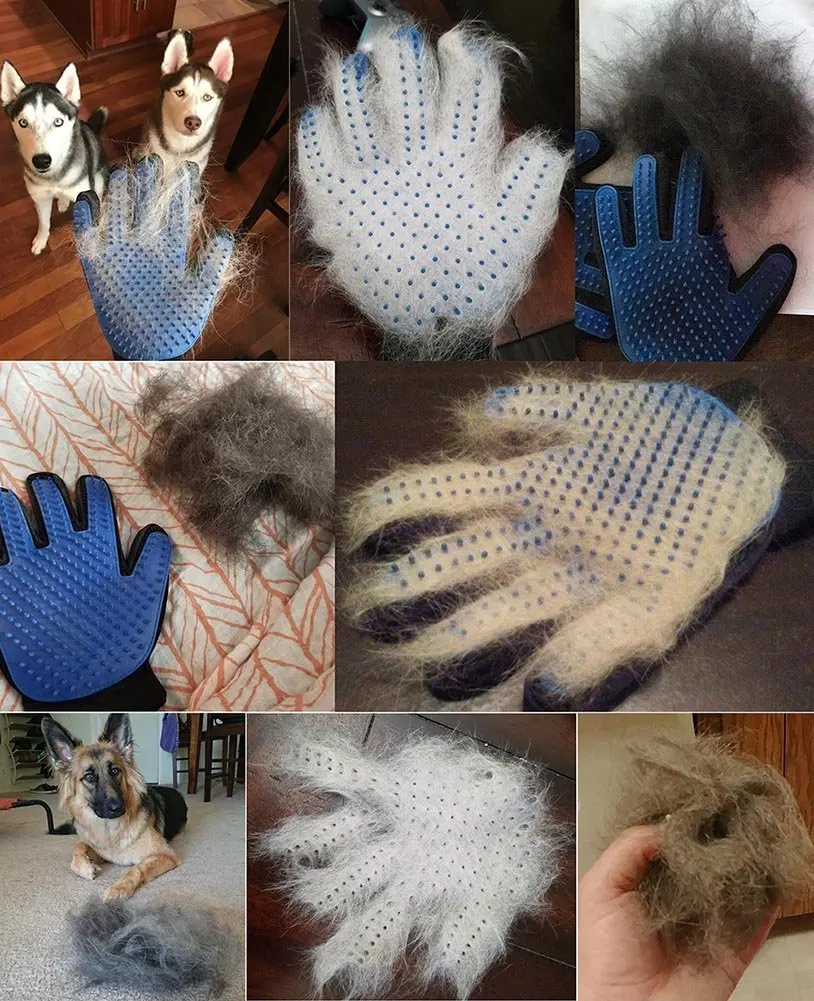 Силиконовые перчатки для кошек расческа для волос щетка для ванны для домашних животных мягкий эффективный массаж уход за шерстью Furmins перчатки для мытья домашних животных для кошек шерсть домашних животных