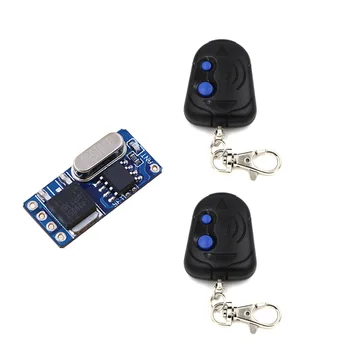 

NEW Data Transmission System Micro Remote Control Switch Video Remote Switch Anti-interference DC3V3.5V3.7V5V6V9V12V 315/433MHZ