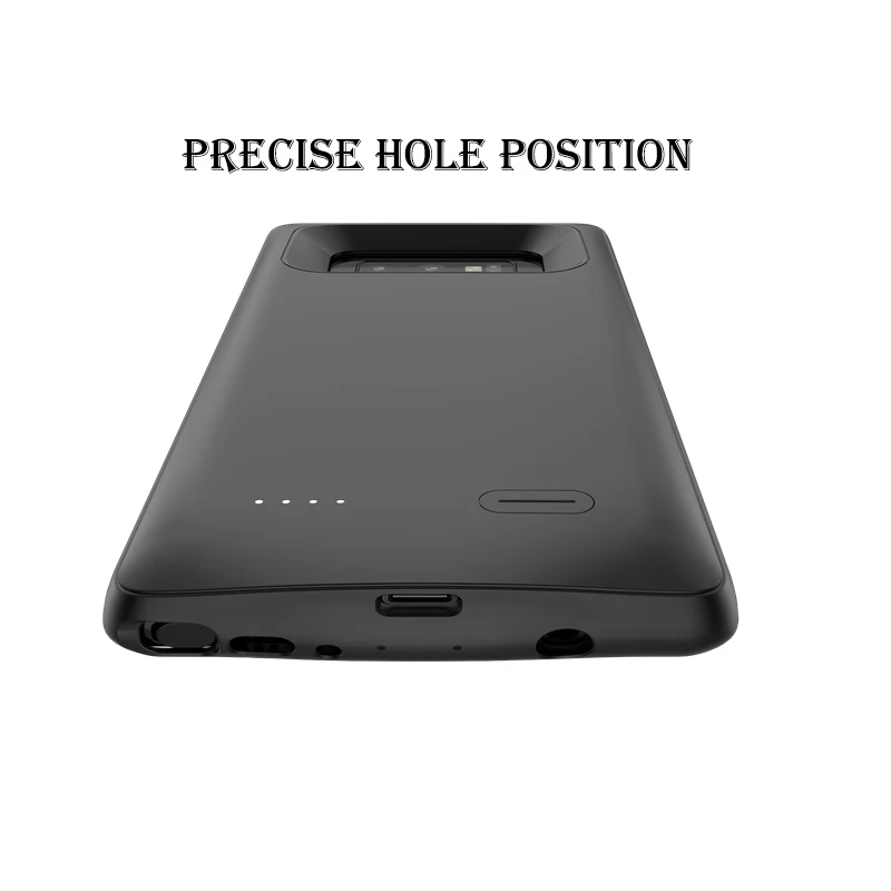 Роскошный 5000 mah аккумулятор зарядное устройство чехол для samsung Galaxy Note 9 power Bank