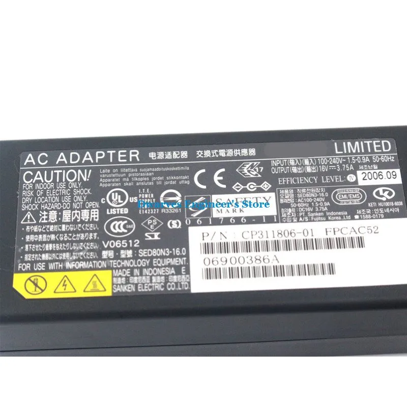 ac adaptador de alimentação para fujitsu s500