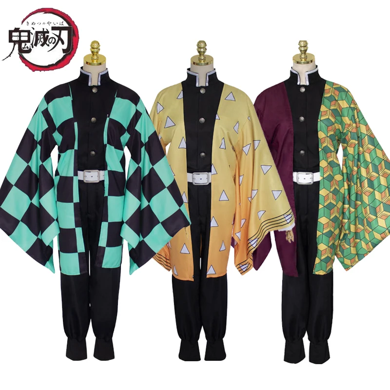 SNAILIFY Demon Slayer: Kimetsu no Yaiba Косплей Kamado Tanjirou/Agatsuma Zenitsu/Tomioka Giyuu костюмы из японского