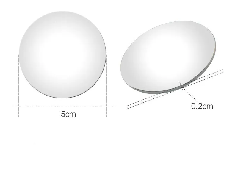 2 шт./лот, новое автомобильное зеркало для слепого пятна для всех универсальных транспортных средств, автомобильное боковое выпуклое зеркало заднего вида, широкоугольное зеркало для слепого пятна