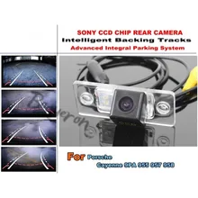 For Porsche Cayenne 9PA 955 957 958 Smart Tracks Chip Camera HD CCD Intelligent Dynamic Parking