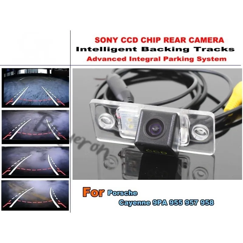 Смарт камера заднего вида для Porsche Cayenne 9PA 955 957 958|rear view camera|hd ccdrear camera |