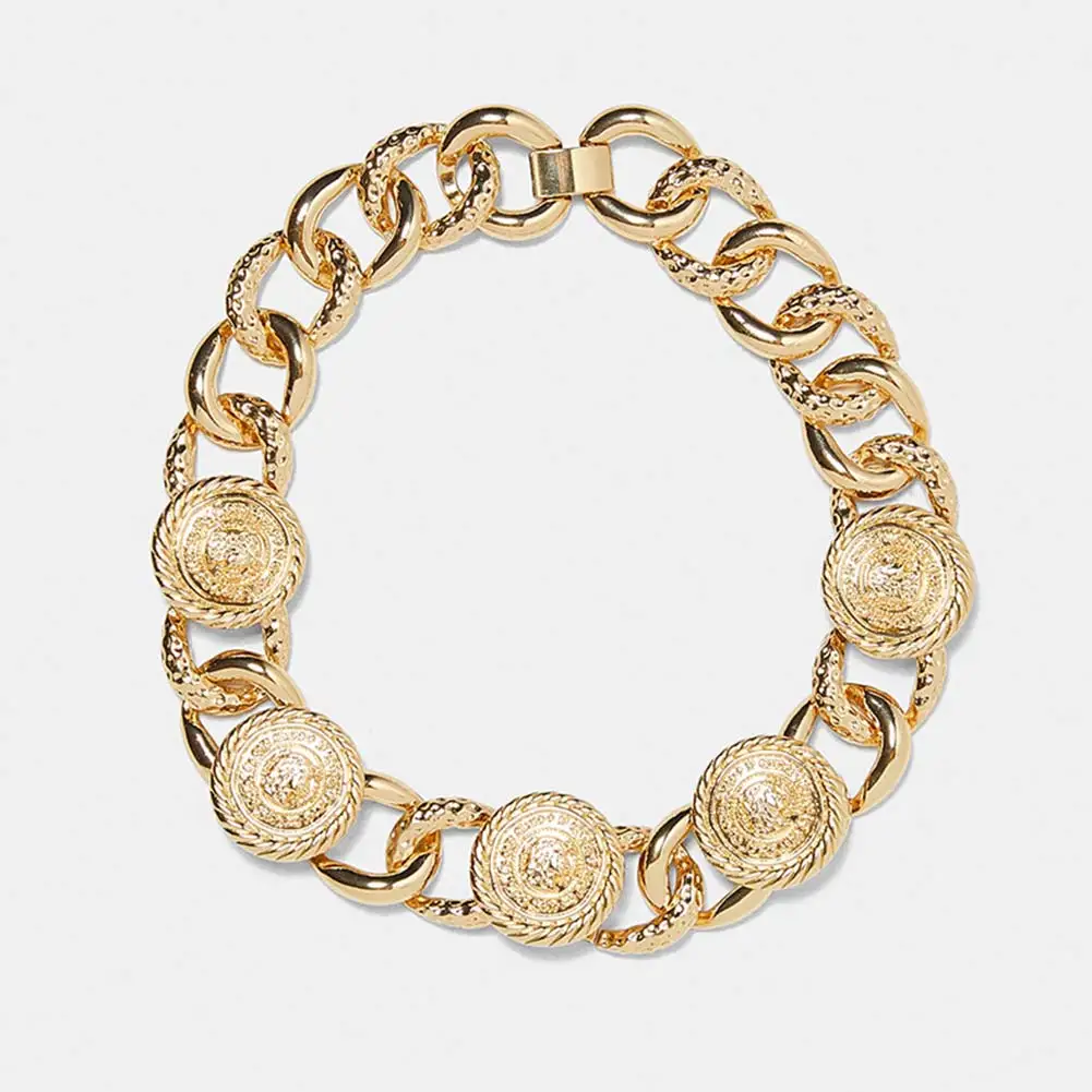 Flatfoosie ZA, фирменный дизайн, ювелирное изделие в виде сердца для женщин, ожерелье, модное массивное ожерелье, веревочная цепочка, металлические чокеры, аксессуары - Окраска металла: A0066