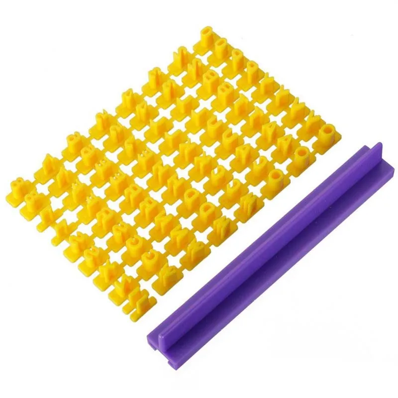 

2019 Top Quality Soap Mold DIY Alphabet Number Letter Cookie Biscuit Stamp Embosser Cutter Cake Tool