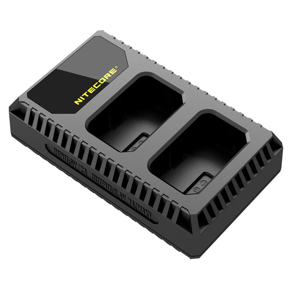 Nitecore USN1 цифровой двойной слот зарядное устройство для камеры Sony NP FW50 батарея a5000