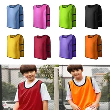Children Soccer Sweatshirt Soccer Team Vest Football Training Apron Train Strap Pants Vest Team Sports Vest nike catalyst team soccer ball