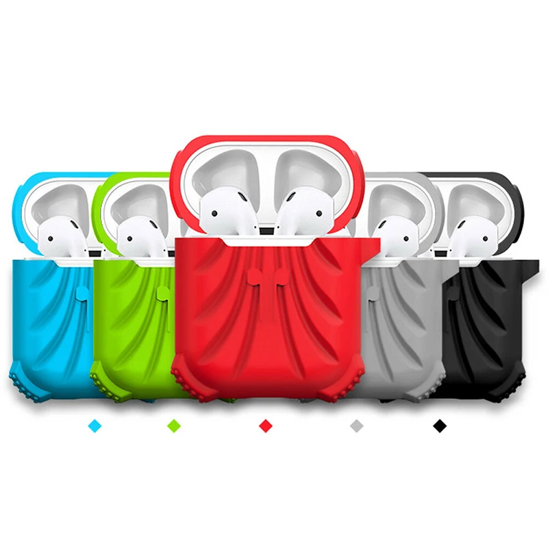 

1pc Silicone Cover Case for AirPods Case Earpods Case for Apple Headphone New