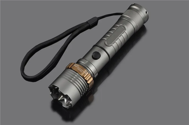 Светодиодный фонарик Tatical xm-l T6 3800lm Увеличить факел Алюминий Водонепроницаемый Перезаряжаемые фонарик 5 Режим светодиодный самообороны