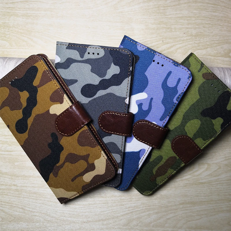 

New Camouflage Wallet Flip Leather Phone Case For Nokia 2 5 8 6 2 7 9 2.1 3.1 5.1 7.1 Plus 2018 540 640 850 950 XL Case Coque