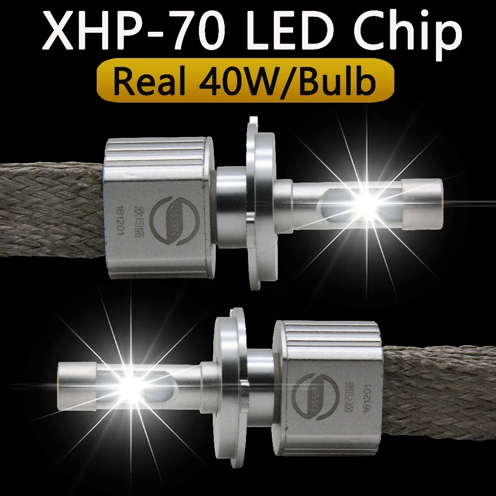 

P70 XHP70 Car LED Headlight H4 Hi Lo 55W XHP-70 chips 6600LM H4-3 High Low Beam Motorcycle Headlights Bulb H7 H11 9005 9006 9012