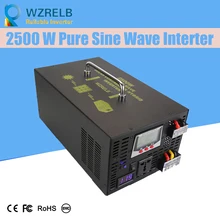 Reliable Pure Sine Wave Inverter UPS and charging function 2500W outdoor home frequency inverter with charger Reliable Pure Sine Wave Inverter UPS and charging function 2500W outdoor home frequency inverter with charger
