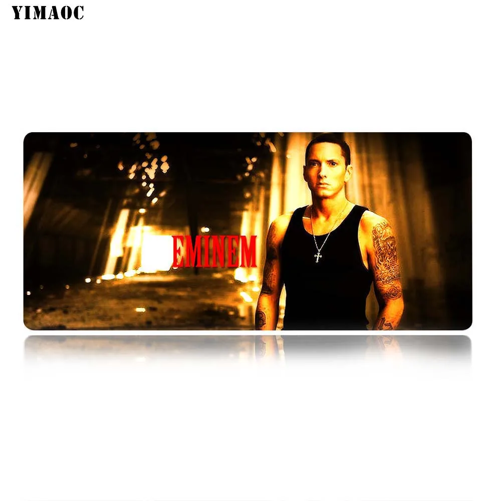 Коврик для мыши YIMAOC Eminem 40x90 см Коврик для компьютерной мыши Противоскользящий натуральный резиновый игровой коврик для мыши - Цвет: MP8 40x90cm