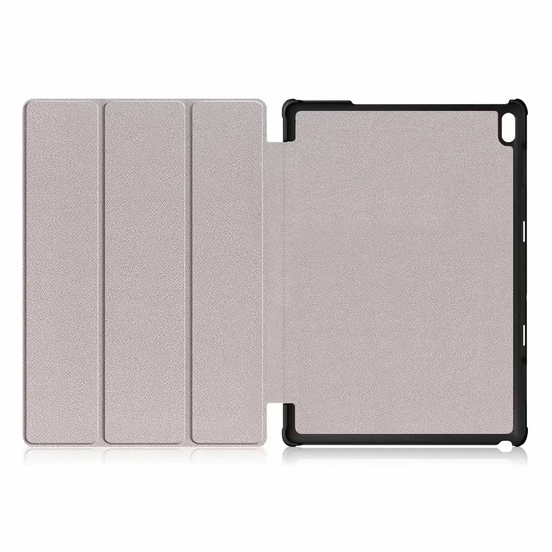 Для Lenovo Tab E10 TB X104F 2019 новый выпуск 10 1 &quotчехол с принтом три сложения Магнитный