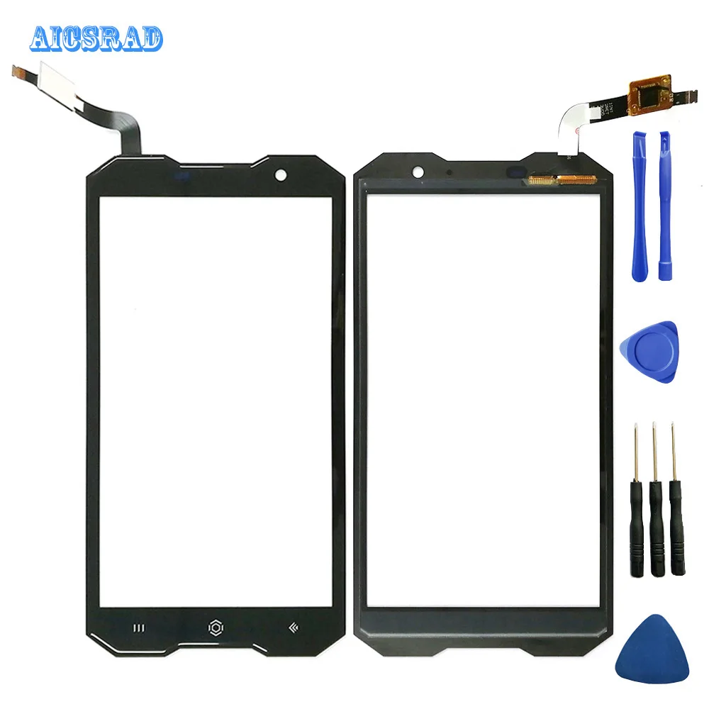 

AICSRAD front glass For HOMTOM ZIJI Z8 Touch Screen Lens Sensor Touch Panel Replacement Mobile Accessories Z 8 +Tools