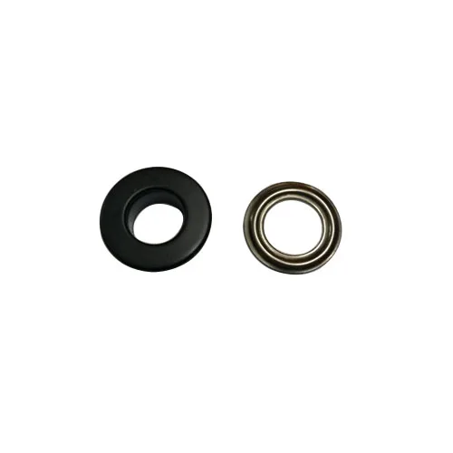 Matte black 100 компл./лот без швов металлические медные кольца с шайбой 8 мм* 16 мм круглые плоские металлические втулки 4 цвета - Цвет: Matte black