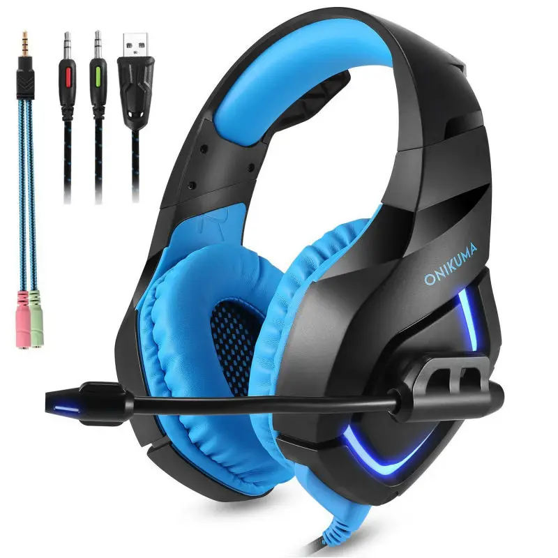 3.5mm Gaming headphone Earphone Gaming Headset Headphone Xbox One Headset with microphone for pc