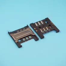 10 шт./лот SIM держатель для карт Слот для lenovo A298T Gionee W800 W601 GN139 A809 GN206 X805 и т. д