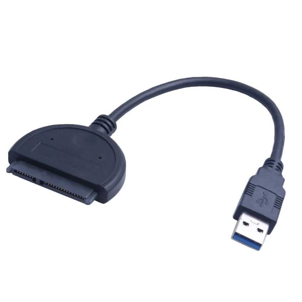 Кабель-адаптер type-C/USB 3,0 для SATA внешний разъем для жесткого диска кабель для 2,5 дюйма SATA SSD HDD конвертер для Windows 7/8/10 - Цвет: USB to SATA