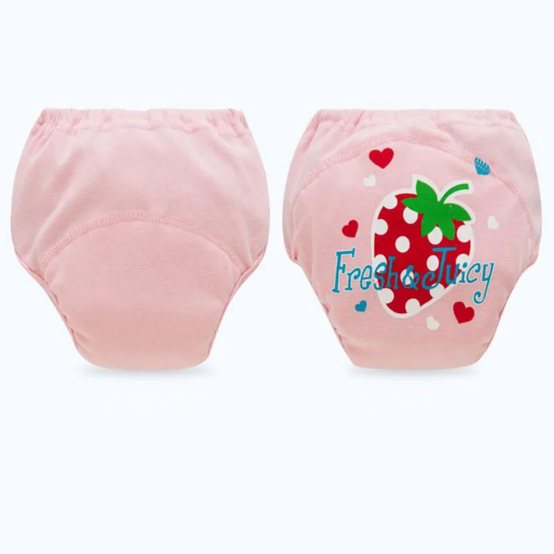 8PCS Reusable 4Layers Waterproof Baby Toilet Training Pants Potty Panties Newborn Infant Travel Underwear Nappies