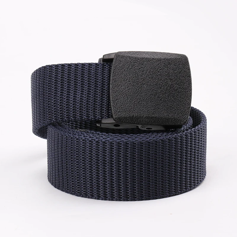 fish belt Military Men Belt Woman Army Belt 2019 Tactical Wide Waist Belts Plastic Buckle Light Weight Black Belt Nylon Travel 120cm 130cm mens fashion belts